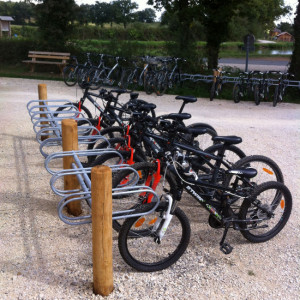 Support vélo 3 ou 6 places - Hauteur : 600 mm - 3 ou 6 places - A sceller