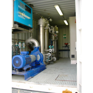 Système traitement d'effluent chargé - Système de traitement compact d'effluent fortement chargé