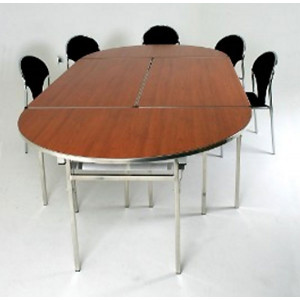 Table banquet pliante légère - Forme : rectangulaire ou ronde