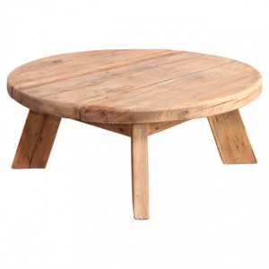 Table basse rustique - Table en bois fabriquée en bois de pin recyclé