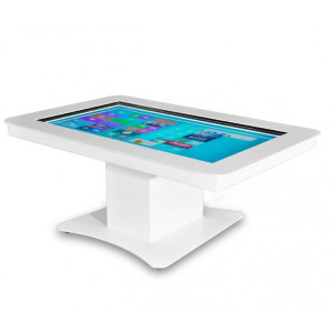 Table basse tactile multitouch - Plateforme digitale flexible qui permet de nombreuses positions