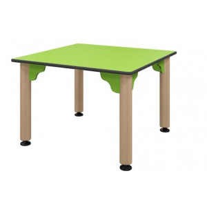 Table carrée crèche - L600 mm x P600 mm