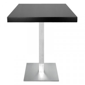 Table carrée en bois plaqué avec aspect lisse - T-CH19-37-240