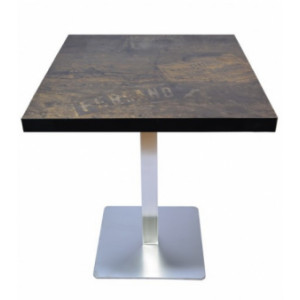 Table de restauration ergonomique - Table avec un seul pied