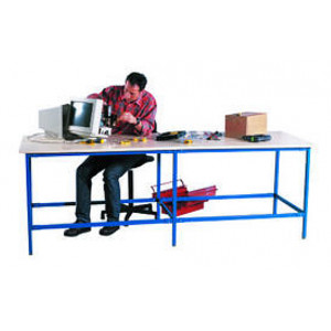 Table de travail modulable Longueur 3500 mm - Dimensions (L x l x H) mm : 2000 x 800 x 850 - 3500 x 1200 x 1000