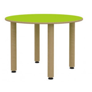 Table dinette crèche - L:600 mm; H:400 mm; P:600 mm