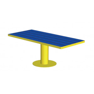 Table enfant compact - Dim(L x h x p) : 1500 x 560 x 720 mm - Livrée non montée