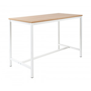 https://www.techni-contact.com/ressources/images/produits/merchandising/table-haute-de-bureau-polyvalente-plateau-melamine-120-x-80-a-160-x-80-mm-pietement-40-x-40-mm-57712253-1.jpg - Plateau mélaminé - Finition : Hêtre, chêne ou gris - 120 x 80 à 160 x 80 mm