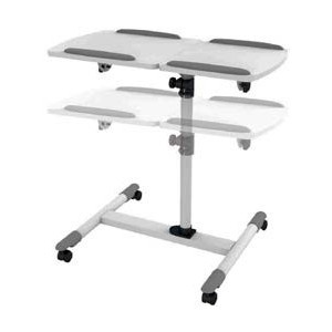 Table mobile a plateau pivotant - Table mobile réglable en hauteur - plateau pivotant - Desk Small