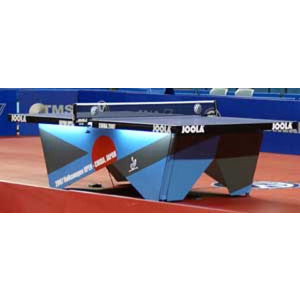 Table ping pong à ceinture métallique - Dim( L x l x H ):200 x 150 x 120 cm /Agréer  : ITTF