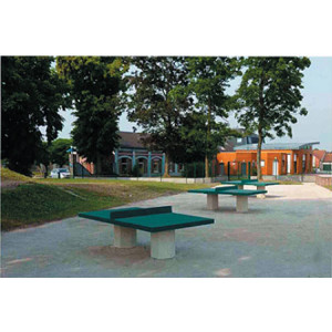 Table ping pong beton - Dimension : 2.74 m x 1.625 m x 0.74 m