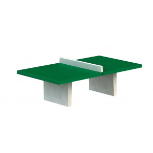 Table ping-pong en béton - Dimensions : (L x l x H) 2740 x 1525 x 912 mm