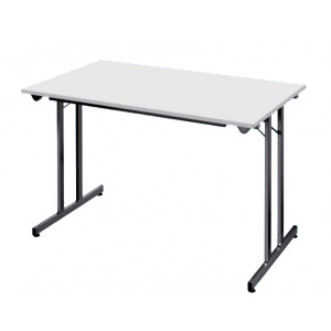 Table pliante mélamine - Longueur : 1200, 1400 ou 1600 mm