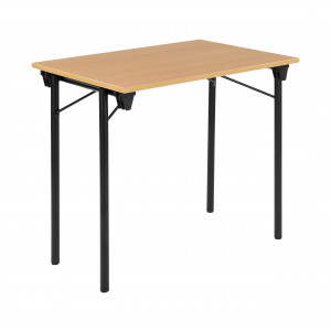 Table individuelle pliante - Dimensions (L x P x H) : 80 x 60 x 74 cm
