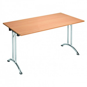 Table pliante rectangulaire  - Longueur : 1200, 1400 ou 1600 mm 