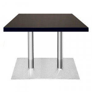 Table rectangulaire en bois plaqué aspect lisse - TYC-419-250