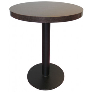 Table restaurant en bois medium stratifié - Dimensions (cm) : de 55 x 55 à 100 x 60