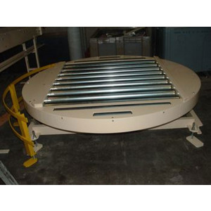 Table tournante à rouleaux - Pour colis moyens et lourds - Rotation de 0 a 360°