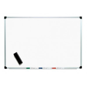 Tableau blanc de bureau - 4 tailles - Surface émaillée - Magnétique - Conforme NF