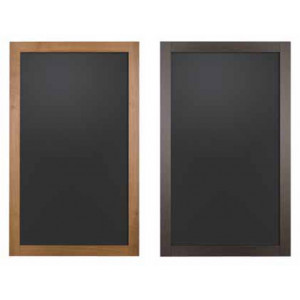 Tableau noir porte menu - Dimensions (L x l x H) : 55 x 1,9 x 90 ou 60 x 1,9 x 100 cm