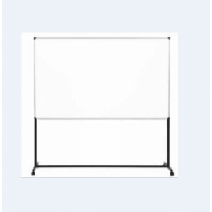 Petit tableau blanc effaçable à sec, tableau blanc de bureau magnétique 10  « » x 10 « » avec support, chevalet portable à double face pour enfants  étudiants dessinant du thé