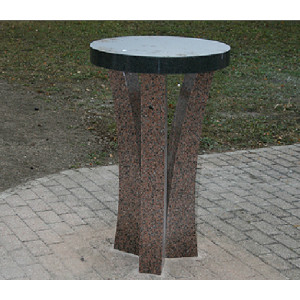 Tables de cérémonie columbarium - Table ronde