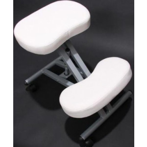 Tabouret de travail assise genoux - Support assise et genoux :  39x29x6 - 44x22x6 cm