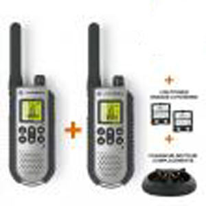 Talkie-Walkie Motorola T7 - Talkies Walkies sans Licence- Conception Robuste et Identifiant de l'appelant