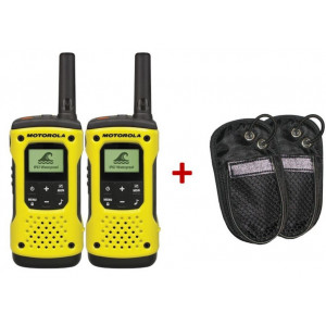 Talkie Walkie Motorola T92 H2O + housses - Talkie Walkie sans Licence - MOT92H-Motorola