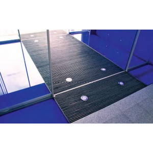 Tapis d'accueil antidérapant - Épaisseur du tapis : 22 mm