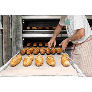 Tapis d'enfourneur boulangerie - Matériau : Coton Français 520 g/m2