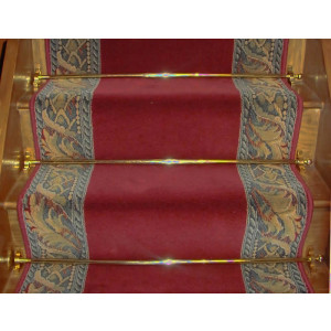 Tapis d'escalier tissé - Collection louvre antique