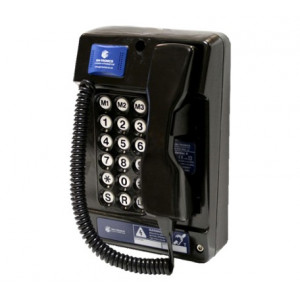 Téléphone ATEX filaire VoIP Zone 1 - Téléphone ATEX filaire VoIP Cordon spirale 18 touches - AUTELDAC6VOIP