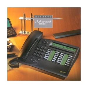 Téléphone numérique anthracite pour PABX Alcatel - Advanced 4035 Anthracite + Cordon T Alcatel 2/3G