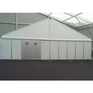 Tente aluminium avec bardage - Structure aluminium bâchée