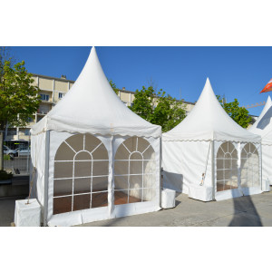 Tente pliable 18 m² étanche en Polyester - Surface : 18 m² - Dimensions : 3m x 6m