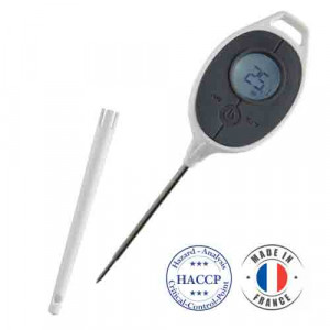 Thermomètre digital -50+300°C - Amplitude : -50+300°C / -58+572°F - Résolution : 0.1°