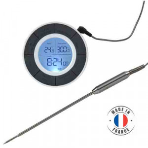 Thermomètre digital pour cuisson et four - Amplitude : -50+300°C/ -58+572°F - Résolution : 0.1°