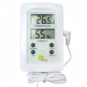 Thermo-hygromètre digital   - Amplitude : -50+70°C / -58+158°F / 20-99%