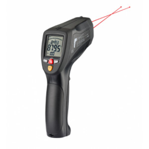 Thermomètre infrarouge à double visée laser - Vitesse de mesure < 150 ms