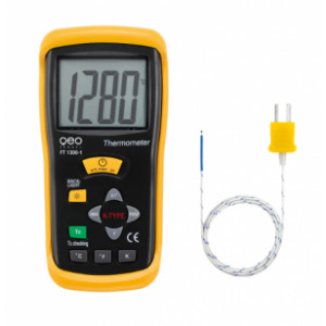Thermomètre numérique portable - Précision : ± 0,5% / ± 1 °C