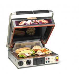 Toaster à convoyeur pour hamburger - 3 en 1: Four/grill, Presse-sandwich