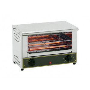 Toaster infrarouge - Puissances : 2 - 3 Kw - Dimensions : 450 x 300 x 305 - 450 x 300 x 420 mm - Type : Horizontal