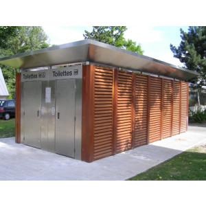 Toilettes exterieur Personnalisés Parc - Toilettes Annecy-dept 74