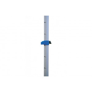 Toise de saut hauteur athlétisme - Aluminium - Hauteur : 2,5 m - Précision au centimètre