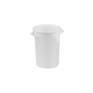 Tonneau cylindrique plastique alimentaire - Capacité (L) : de 50 à 125 litres