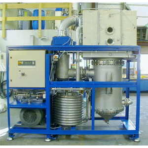 Traitement des effluents industriels par évaporation sous vide - Séparation de 2 phases liquides : un condensat (distillat) et un concentrat
