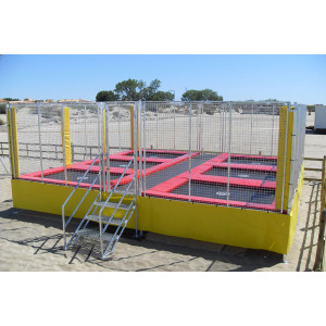 Trampoline extérieur - Cages de trampolines
