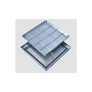 Trappe de sol à isolation thermique - En acier zingué, en aluminium ou en inox