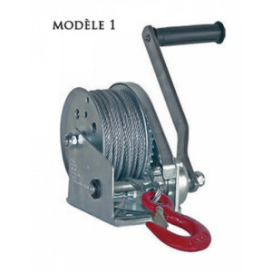 Treuil de halage manuel - Treuil à câble - 2 modèles disponibles